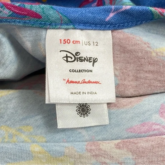 Hanna Anderson‎ x Disney Live-Action Cartoon Ariel Little Mermaid Dress Sz 12 - Picture 7 of 13